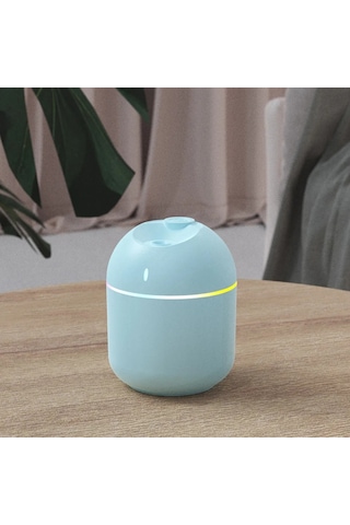 270 Ml Hava Nemlendirici Serin Mist Aroma Yayıcı Led Gece Lambası Kapanma Ev Green