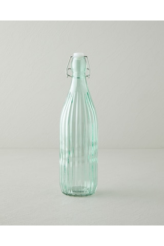 English Home Striatus Cam Şişe 1000 Ml Yeşil Teşhir Ürün