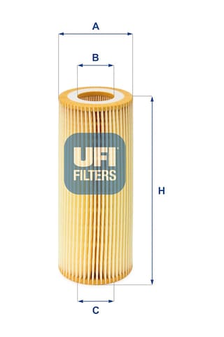 Ufı Ufi Yağ Filtresi Bmw E81 E46 E90 25.021.00