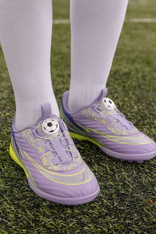 Mini Bonito Üniseks Yeni Nesil Mekanizmalı Futbol Halı Saha Ayakkabısı Lila