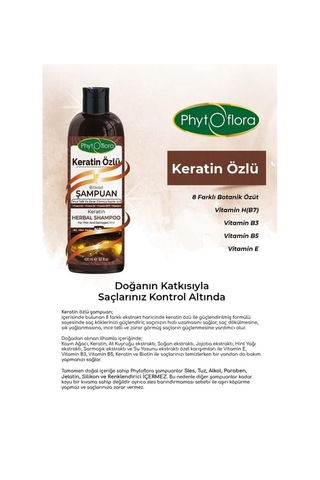 Phytoflora Keratin Özlü Şampuan 400 ML