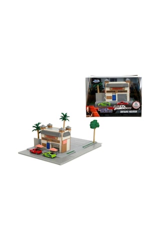 Hızlı Ve Öfkeli Toretto's Cafe Nano Sahne Diaroma Modellemesi 349 1