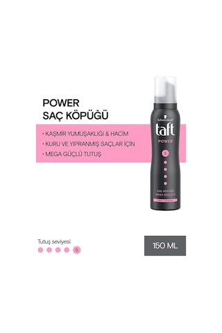 Taft Power Kaşmir Köpük 150 Ml X 2 Adet set-hnkl-2225-1359