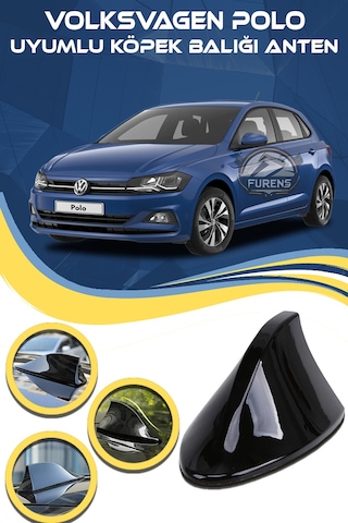 Volksvagen Polo Mk6 Uyumlu Oto Balık Sırtı Anten Elektrikli Köpekbalığı Balina Tavan Anten