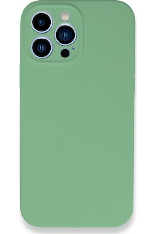 Newface Apple   Uyumlu  iPhone 13 Pro Max Kılıf Lansman Legant Silikon - Yeşil