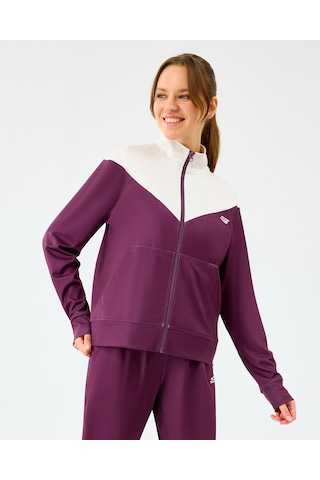Skechers W Performance Track Suit Kadın Bordo Eşofman Takımı S212251-3877 Bordo