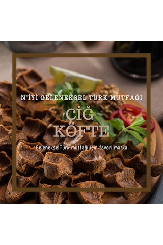 N'iyi Çiğ Köfte Vakumlu Ambalaj 10 KG