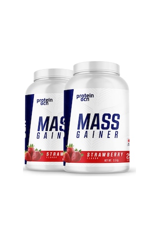 Proteinocean Mass Gainer - Çilek - 2.5kg X 2 Adet