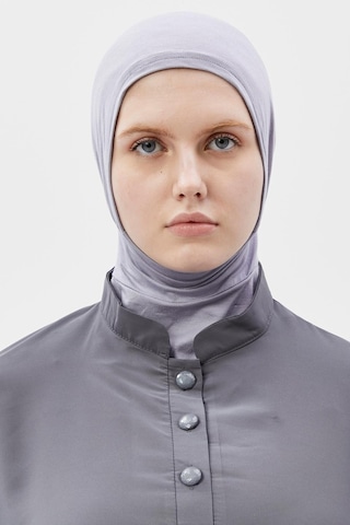 Altobeh Kadın Tesettür Pratik Boyunluklu Hijab - Sporcu Bone Gri