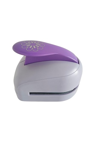 Şekilli Delgeç 3d 3 Boyutlu Çiçek Desenli Punç 4 Cm Sanat Etkinlikleri İçin Çok Renkli