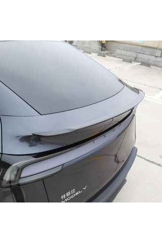 Tesla Model Y Juniper Uyumlu Pro Version Glossy Black Spoiler