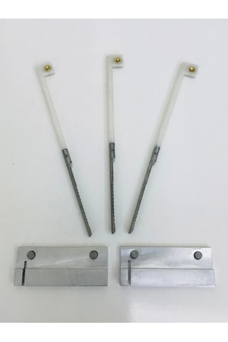 3+2 Set Çelik Topomatik Ürün Kesme Makinası Yedek Kaşık Yedek Bıçak Yedek Parça Yedek Uc