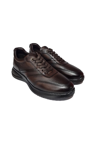 Komcero Dr.jells Bağlı Pıllow Tech Floter Deri Erkek Casual Ayakkabı K2341-2088 Kahve
