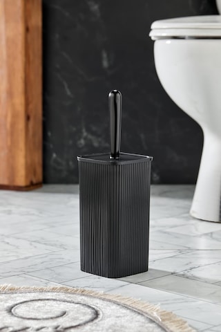 Wc Fırçası & Tuvalet Fırçası Siyah 2 Parça Siyah