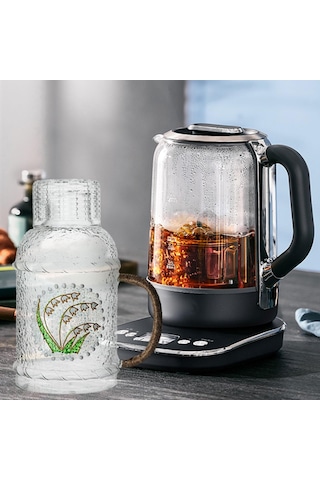 Homyl Cam Bardak Dekor Su-ısıtıcısı-vadideki-zambak Vadideki Zambak