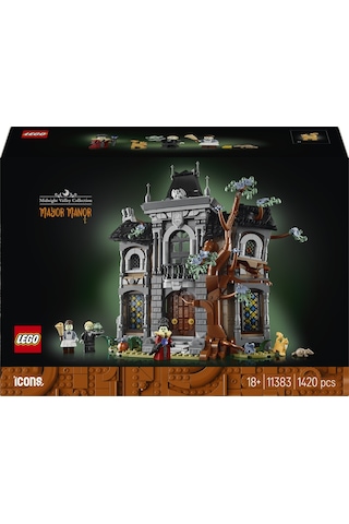 LEGO® Icons Belediye Başkanının Malikanesi 11383 - Yetişkinler için 3 Minifigür İçeren Yaratıcı Model Ev Yapım Seti (1420 Parça)