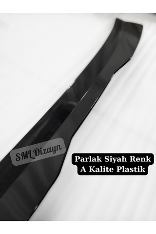 Golf 7-7.5 Yarasa Spoiler Spoyler İthal Parlak Siyah 2012-2020 Pl