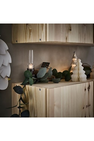 Ikea Smycka Yapay Çelenk, Yeşil, 3 M, Okaliptüs / İç-dış Mekan