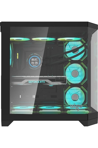 Aigo Darkflash Ft418 Pro At-750w 80+ Bronze Usb3.0 4 12cm Fan Siyah Atx Oyuncu Kasası