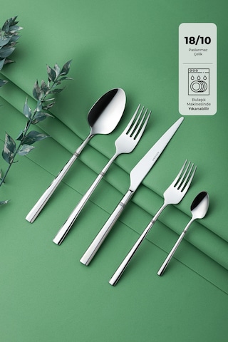 Emsan Penta 30 Parça 6 Kişilik Çatal Kaşık Bıçak Takımı