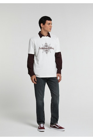 Colin's Colins Slim Tapered Fit Erkek Green Cast Denim Jean Pantolon Cl1082628 Q1.v1 Dn45109