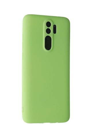Xiaomi Redmi Note 8 Pro Kılıf First Silikon - Yeşil -