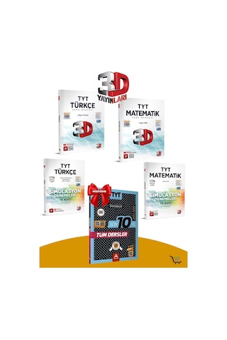 Tyt Türkçe-matematik Soru Bankası-deneme Seti Çıkmış Sorular Hediyeli