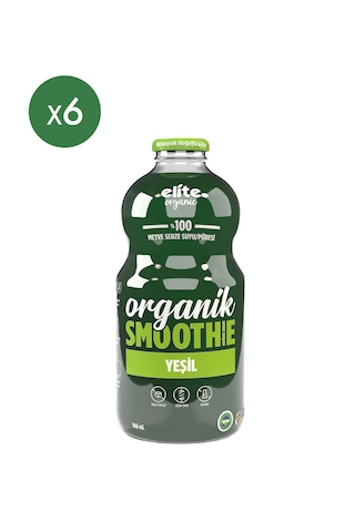 6'lı Organik Yeşil Smoothie 946 Ml