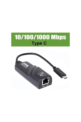 Conventions1 10/100/1000 Mbps Kablolu Usb 3.0 Typec Usb Rj45 Lan