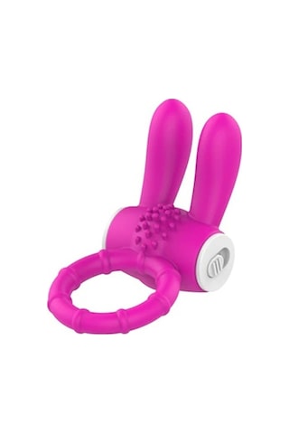 Hızlı Express Pretty Love Protect Silicone Rabbit Güçlü Titreşimli Penis Halkası