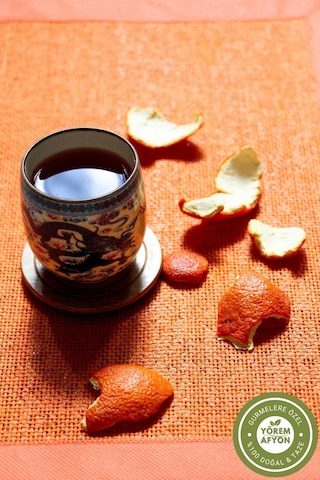 Yörem Afyon Antalya Yöresinden Doğal Şifa Kaynağı Küp Kesim Portakal Kabuğu Kurusu Citrus Aurantium 110gr. 110 G