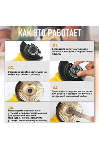 Pazly 3'lü Ahşap Zımpara Disk Seti - 100mm Açılı Taşlama Makinesi Uyumlu Zımpara Seti