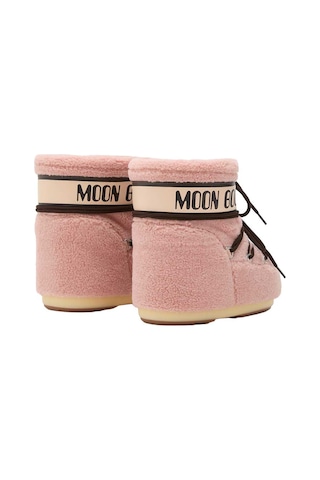 J001 Pink Gum Bot Kadın 80d1409700 Moon Boot Icon Low Fleece 36-41 Pembe