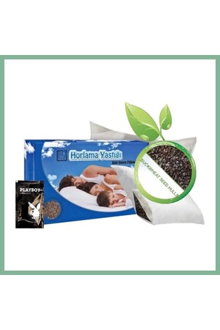 Bşkvirgo Muzicevi Anti-snoring Pillow - Karabuğday Yastığı 50 X 70 Cm + Jel Bsk2026 Çok Renkli