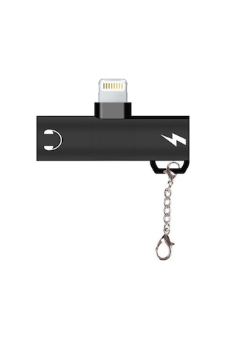 Ally Lightning to 3.5 MM Dönüştürücü Adaptör Siyah