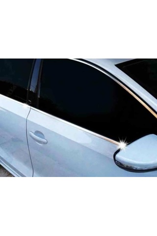 Vw Jetta Cam Çerçeve Çıtası Nikelajı Komple 2011-2020 Arası