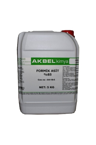 Akbel Formik Asit %85 5 Kg Akbel Formik Asit %85 5 Kg