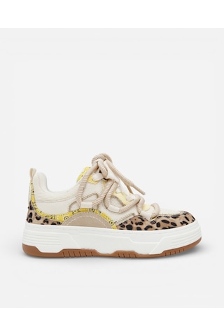 Steve Madden Brouhaha Leop Multı Kadın Leop Multi Sneakers Brouhaha Krem