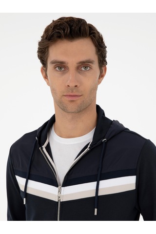 Lacivert Regular Fit Sweatshirt