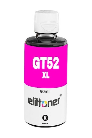 Elittoner Hp Mürekkep Gt52xlm, M0h55ae, Magenta 70ml