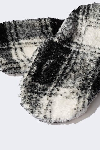 Defacto Erkek Düz Taban Pelüş Ev Patiği D5189AX24WNKR1 Çok Renkli