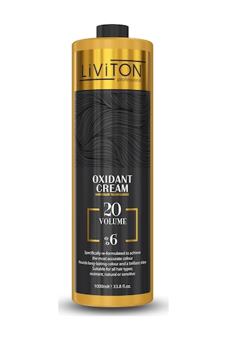 Liviton 20 Volume %6 Oksidan Krem 1 L