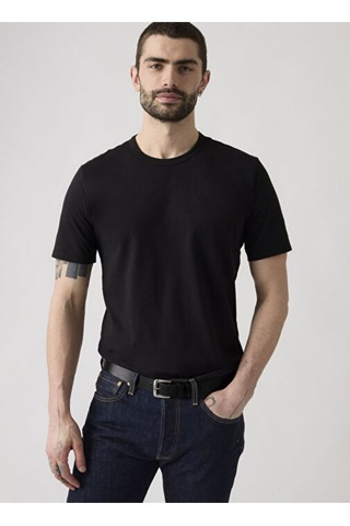 Levi's Orıgınal Erkek Siyah Bisiklet Yaka T-shirt - 008bq-0000