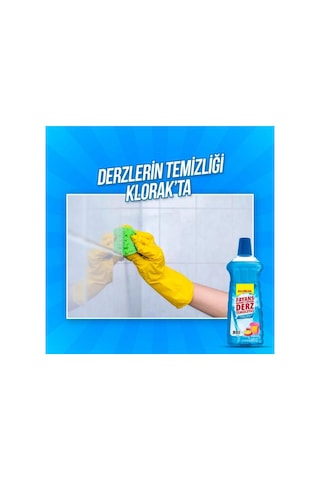 Fayans Derz Temizleyici Mavi Su 970 Ml 4 Adet Diğer