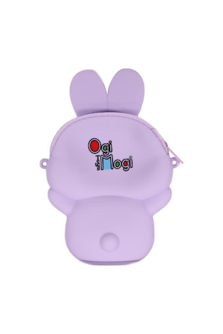 Ogi Mogi Toys Silikon Mor Tavşan Omuz Çantası