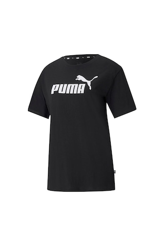 Puma 58686801 Ess Logo Boyfriend Tee Kadın Tişört 001