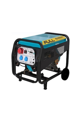 Full FDL 9000LE3 8.5 KVA Dizel Trifaze Portatif Jeneratör