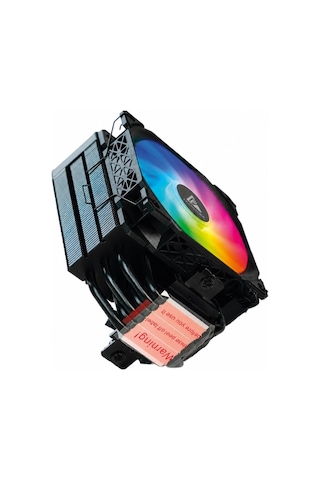 AERSTONE Thermorion 6 Bakır Borulu INTEL AMD Uyumlu EKRANLI RGB Hava Soğutucu