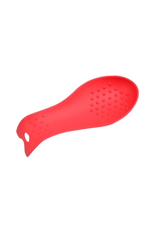 Dianziye Küçük Mutfak Aletleri Silikon Kaşık Tutucu 23 Cm Büyük Boy Ev Kullanıma Uygun Temiz Ve Pratik Kırmızı