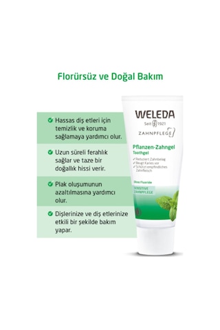 Weleda Bitki Özlü Organik Diş Macunu 75ml